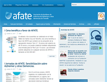 Tablet Screenshot of afate.es